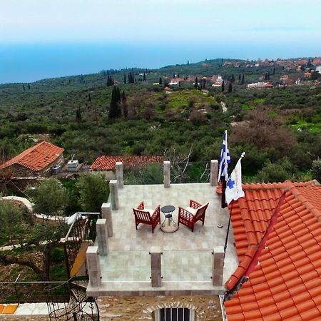 Villa Somatiana- Traditional Stone House , West Mani Thalámai المظهر الخارجي الصورة