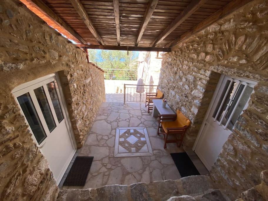 Villa Somatiana- Traditional Stone House , West Mani Thalámai المظهر الخارجي الصورة